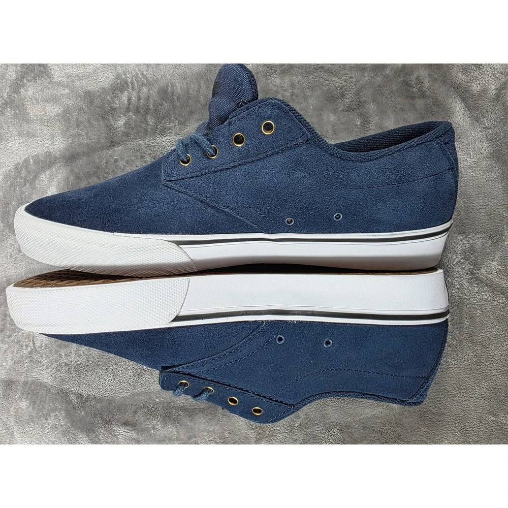 Etnies Jameson Vulc Mens Size 8 Blue Nick Garcia Suede Skate‎ Shoes NEW